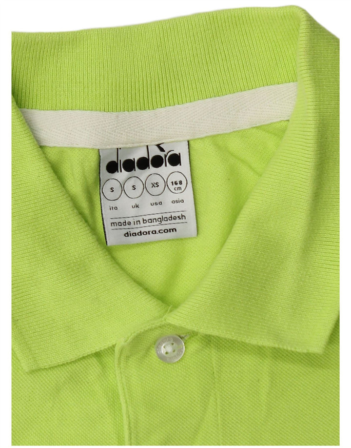 Polo DIADORA Uomo Small Verde Cotone