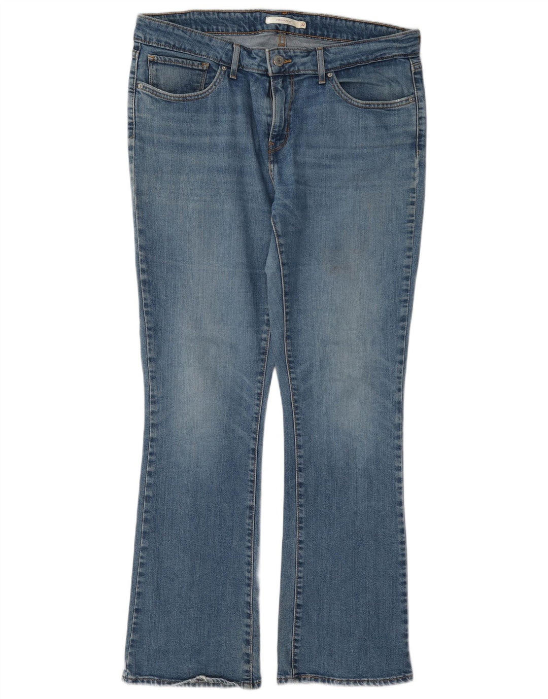 Jeans Levi's 715 Bootcut da donna W32 L30 in cotone blu