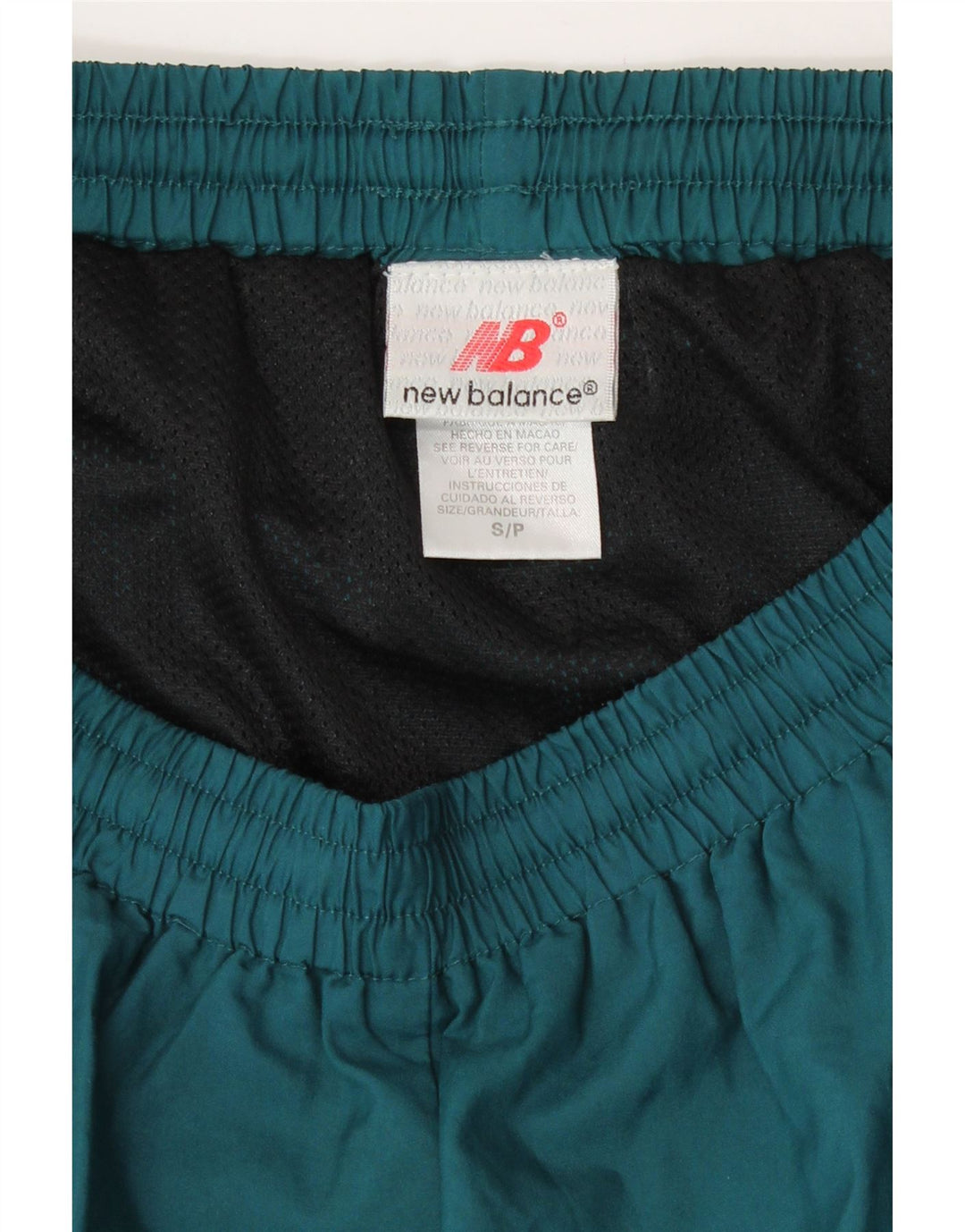 Pantaloncini sportivi da donna New Balance UK 8 Small Verde Poliestere