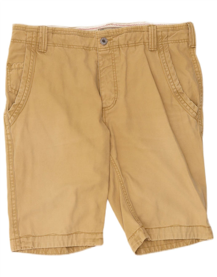Pantaloncini chino da uomo Fat Face W36 grandi in cotone beige