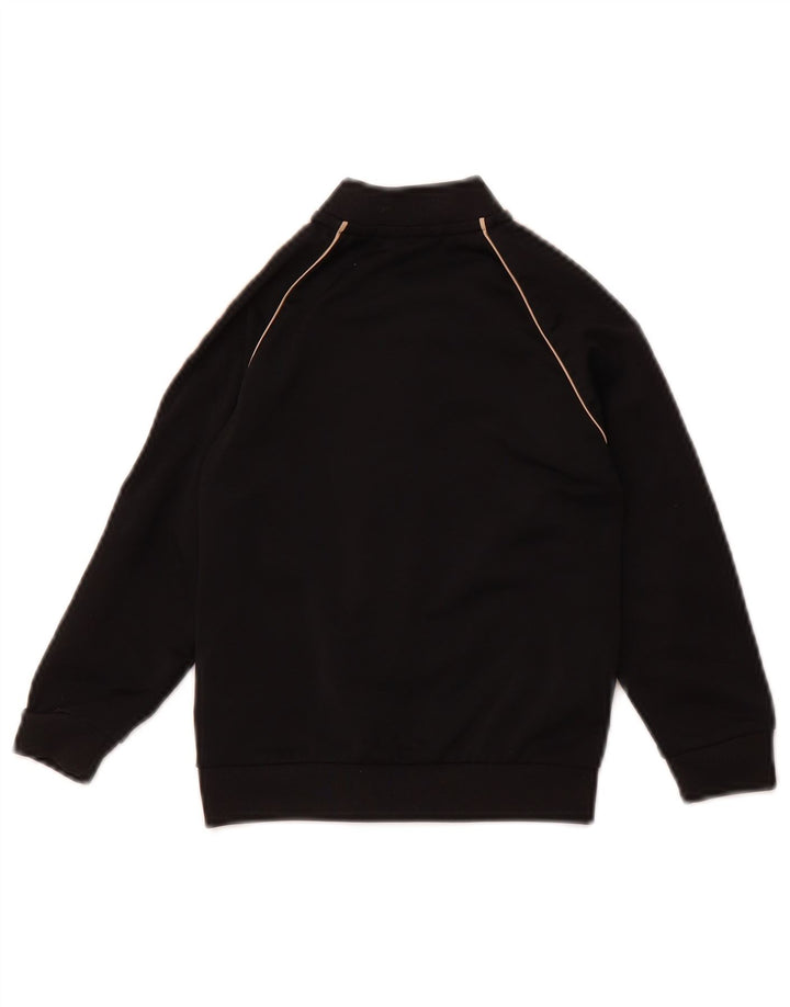 Giacca superiore della tuta da ragazzo ADIDAS 2-3 anni in poliestere nero