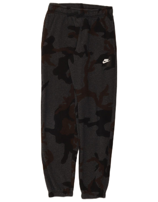Pantaloni da tuta da ragazzo Nike Joggers 12-13 anni Large Grigio Camouflage