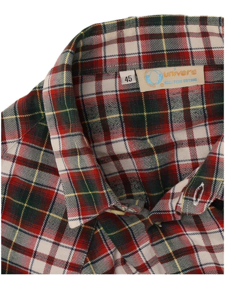 Camicia da uomo in flanella Univers taglia 45 XL multicolore