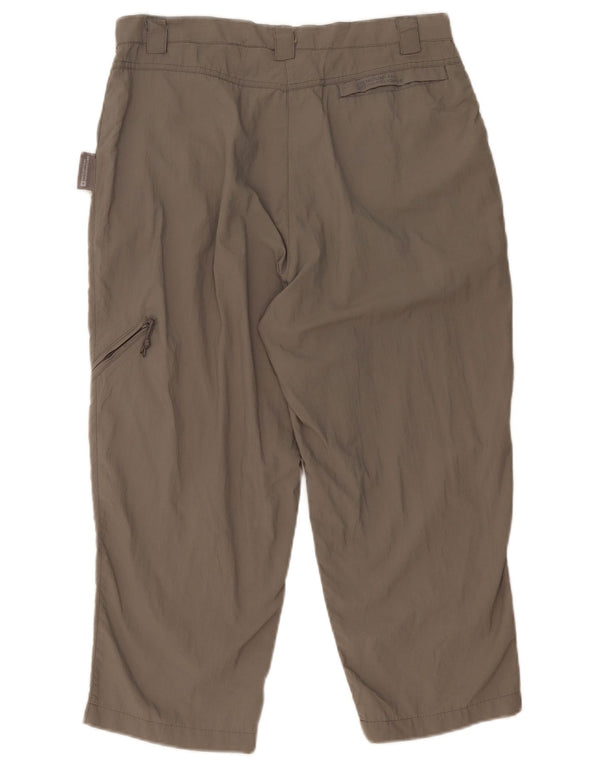 Pantaloni Capri Cargo da donna Mountain Warehouse UK 14 Large W33 L22 Grigio