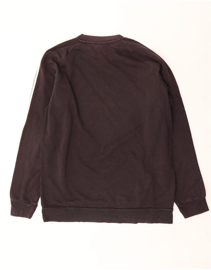 Felpa Adidas Uomo Maglione Medio Nero Cotone