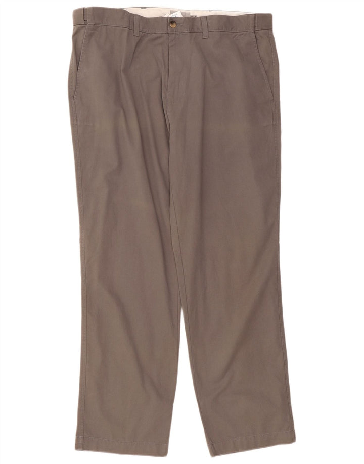 Pantaloni chino vestibilità regolare da uomo Marks & Spencer W40 L31 cotone grigio