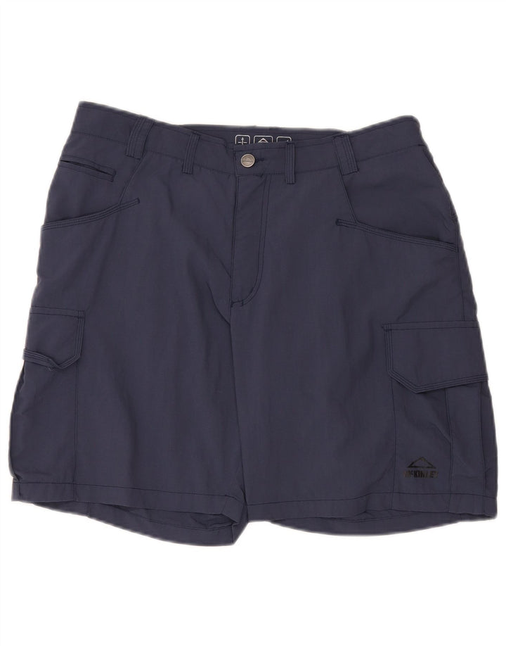 Pantaloncini cargo da uomo McKinley W33 medio blu navy in poliammide