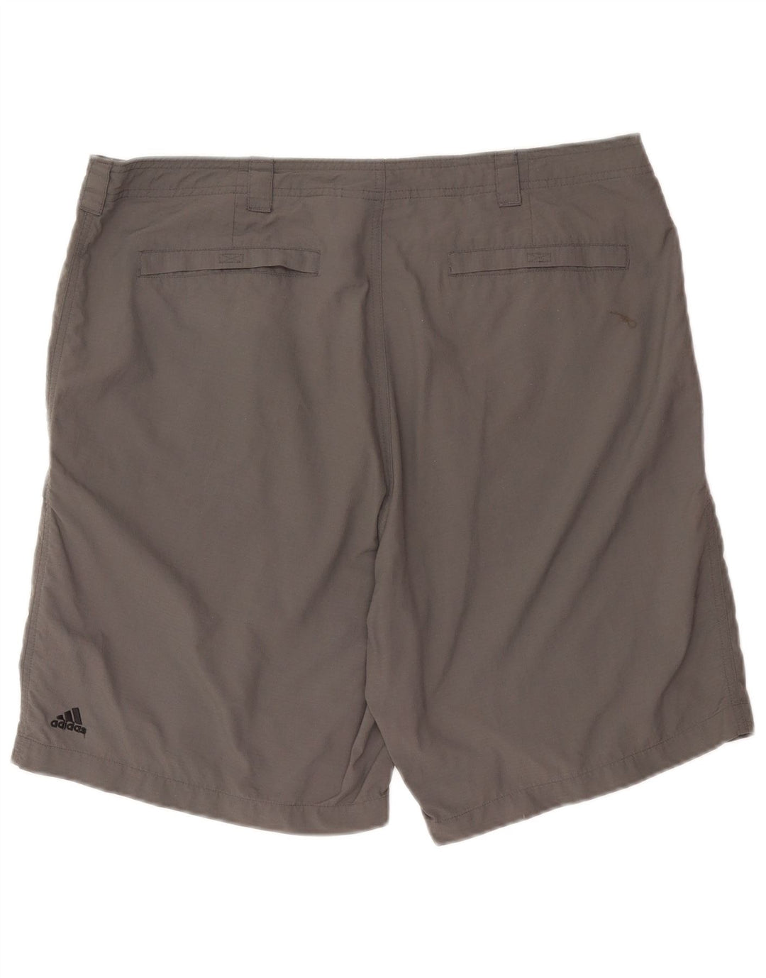 Pantaloncini casual da uomo Adidas XL W38 poliestere grigio