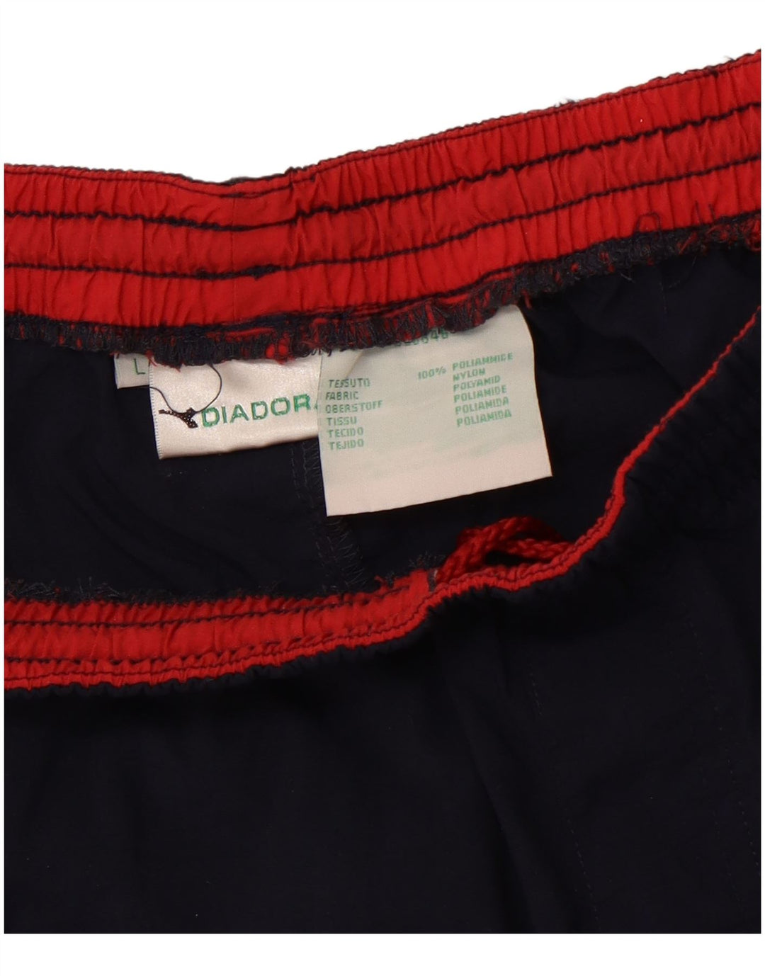 DIADORA Pantaloncini Sportivi Uomo Large Blu Navy in Poliammide