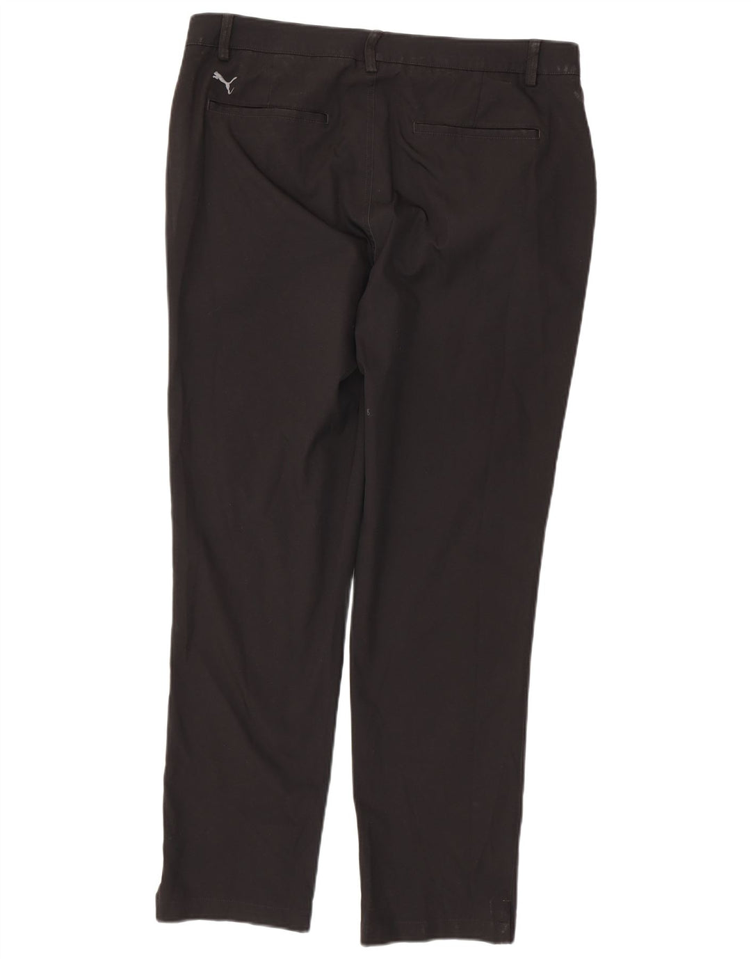 Pantaloni chino slim da uomo PUMA W36 L32 poliestere nero