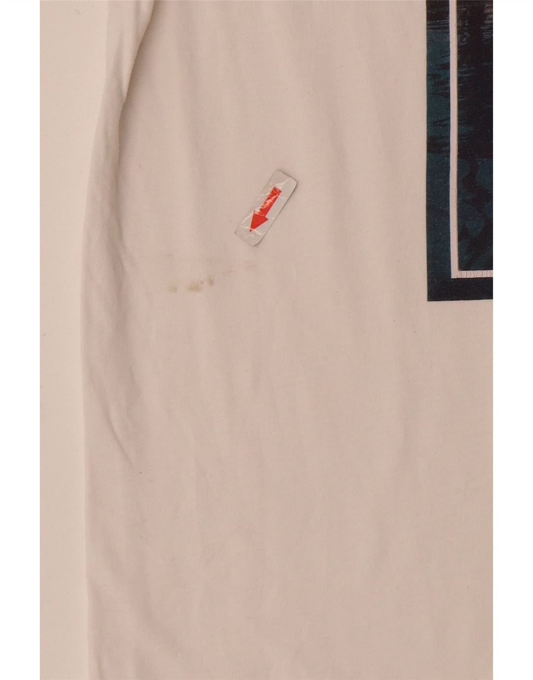 T-shirt grafica da uomo Adidas Top grande in cotone bianco