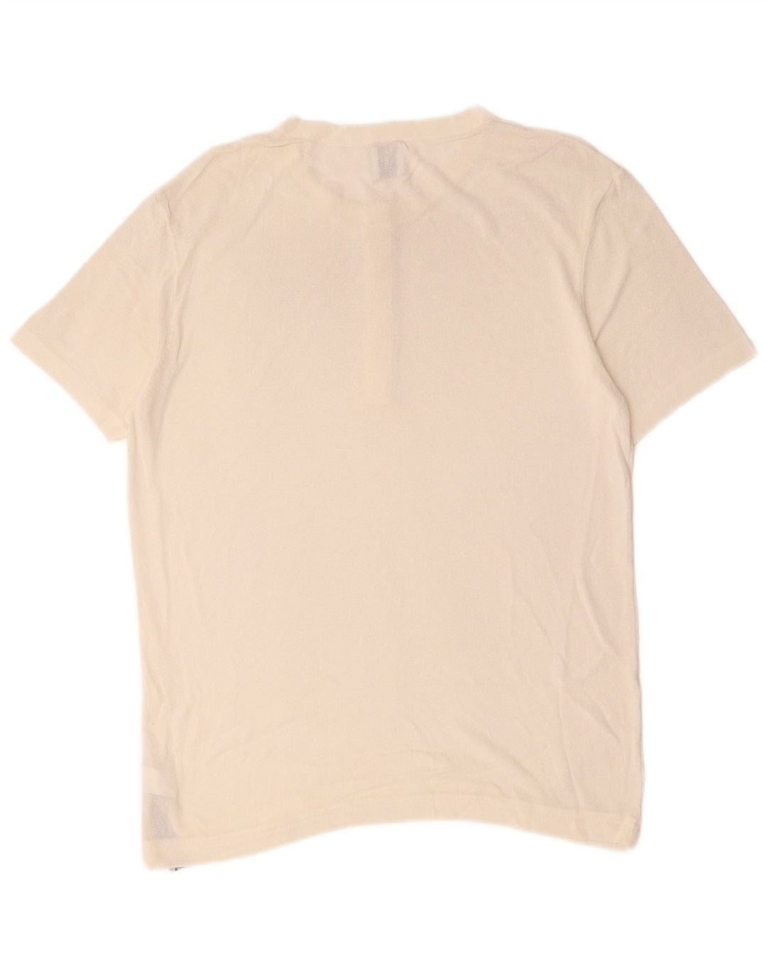 T-shirt Zara da uomo Top Large in viscosa bianca