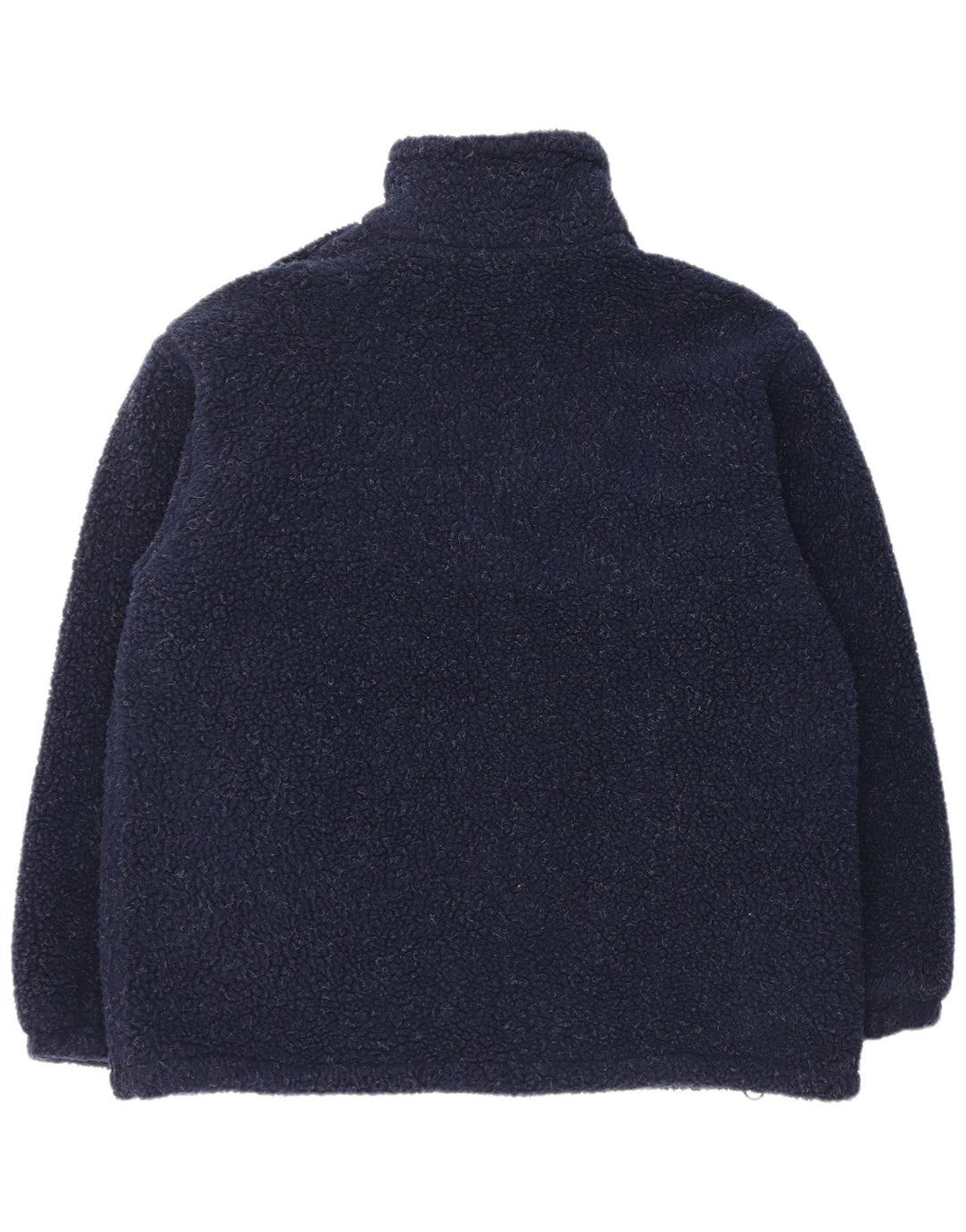 Giacca in pile da uomo Bronte UK 42 XL Poliestere blu navy