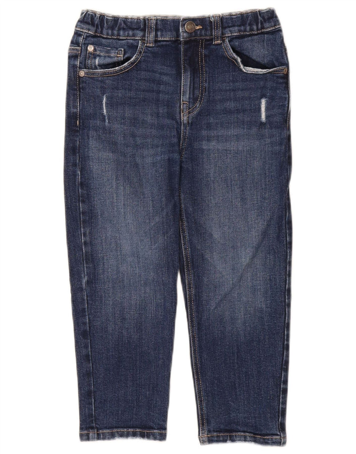 Jeans dritti Justin BENETTON per ragazzi 6-7 anni W22 L17 cotone blu