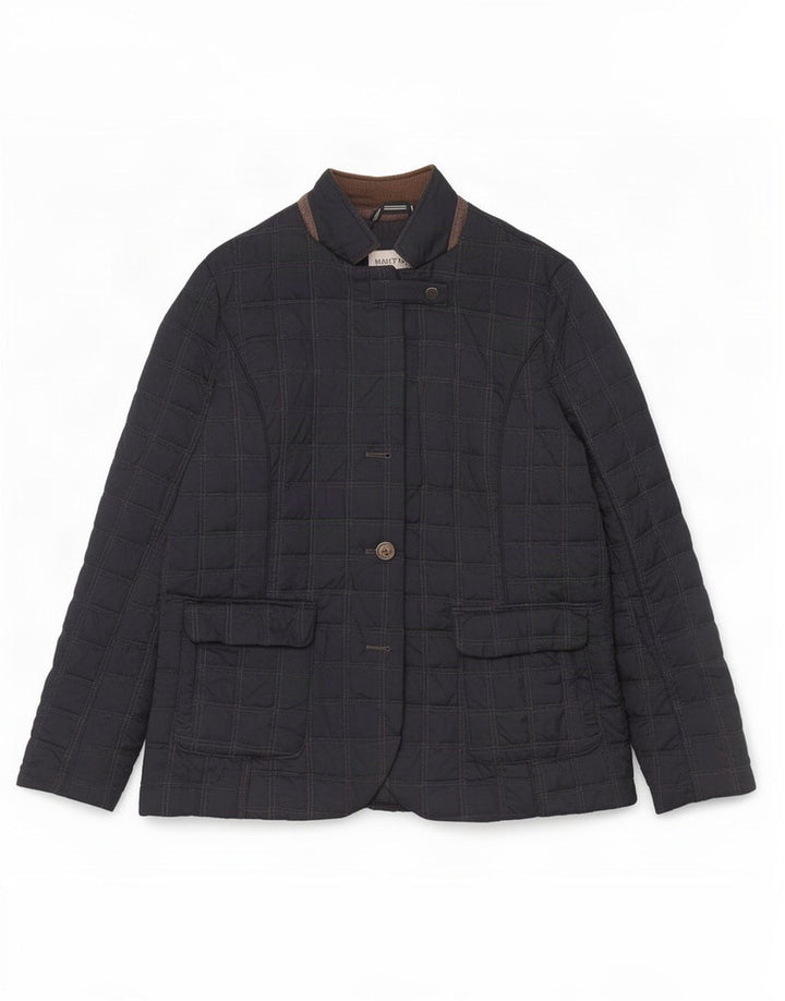 Giacca trapuntata da donna Nautica UK 14 poliestere medio blu navy