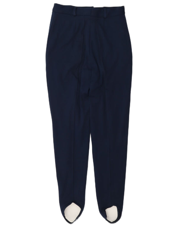 Pantaloni casual con staffa da donna Fila IT 44 medio W28 L30 blu navy acrilico