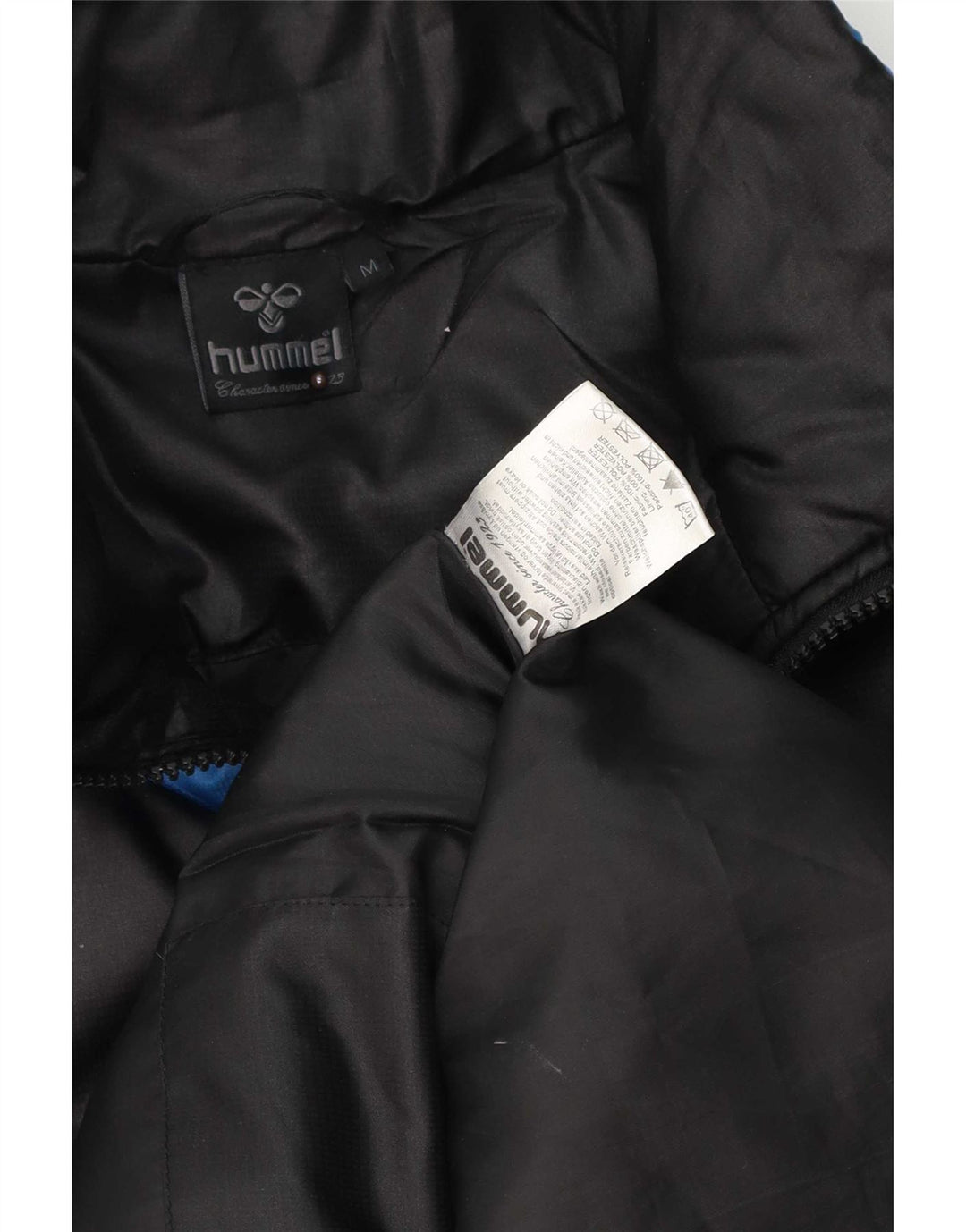 Giacca imbottita da uomo Hummel UK 38 Poliestere color block medio nero