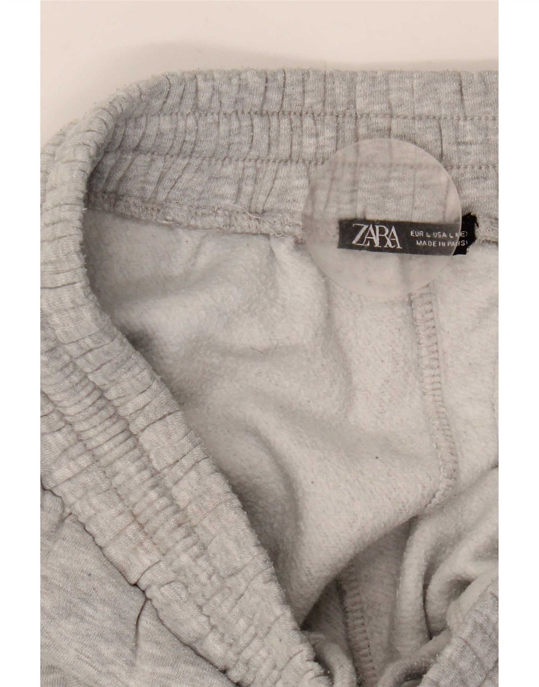 Pantaloni da tuta da uomo Zara Joggers grandi in poliestere grigio