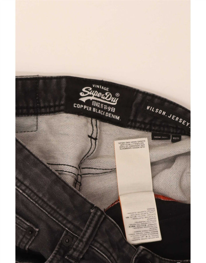 Jeans da uomo Wilson Slim Superdry W30 L32 cotone grigio