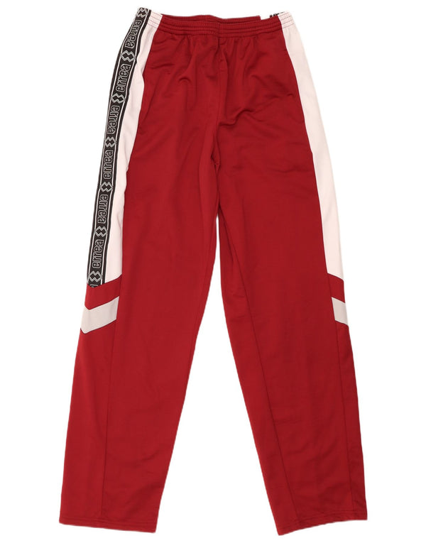 Pantaloni da tuta con grafica da uomo Errea Large in poliestere color block bordeaux