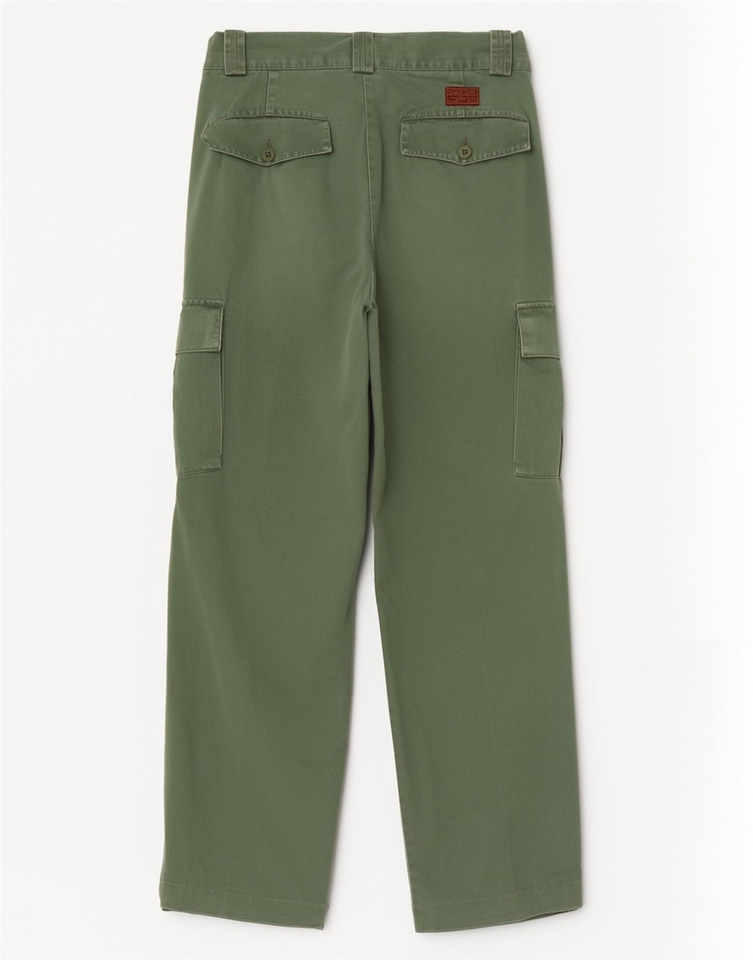 Pantaloni cargo affusolati da uomo Rifle W28 L30 Verdi