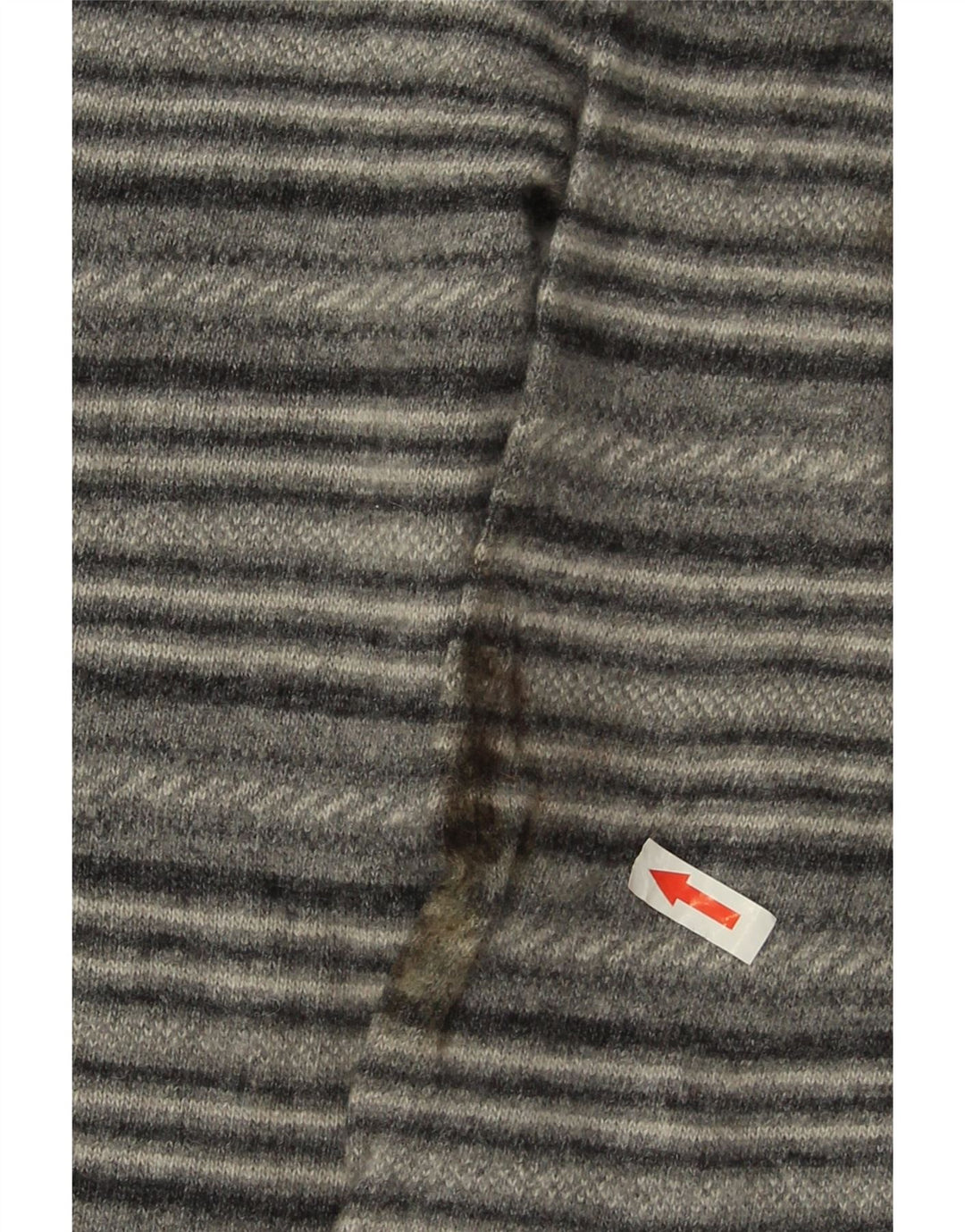 Maglione maglione girocollo da uomo Marlboro Classics XL a righe grigie