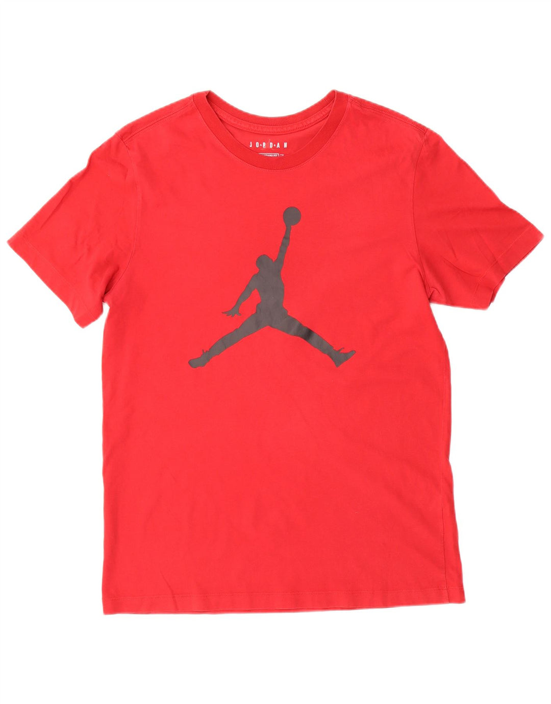 T-shirt grafica Jordan da uomo con vestibilità standard, colore rosso medio