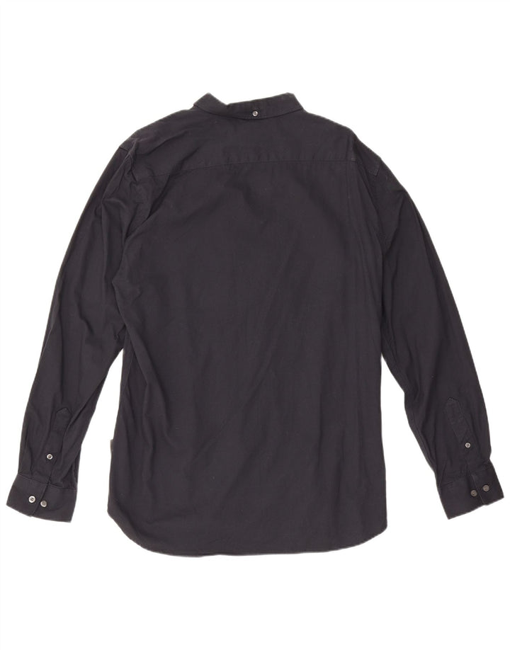 Camicia da uomo French Connection grande in cotone nero
