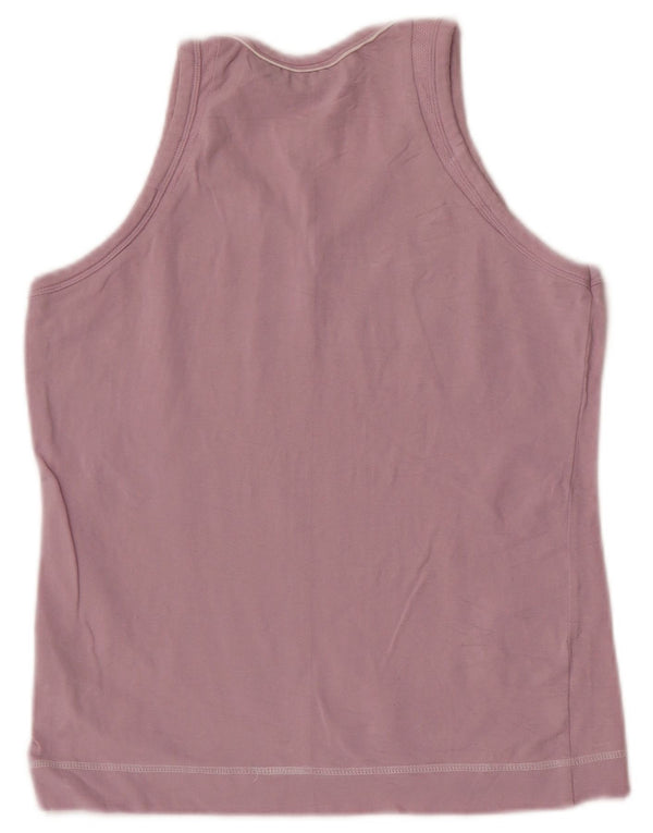 Canotta da donna Fila UK 12 cotone rosa medio