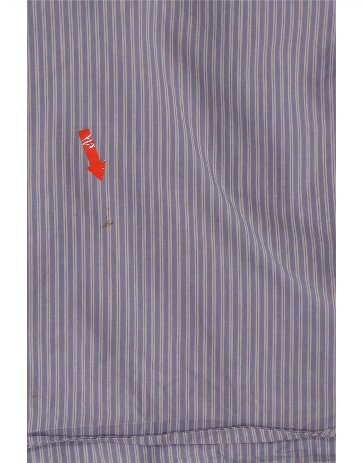 Camicia da uomo Regular Fit Tommy Hilfiger XL in cotone a righe blu