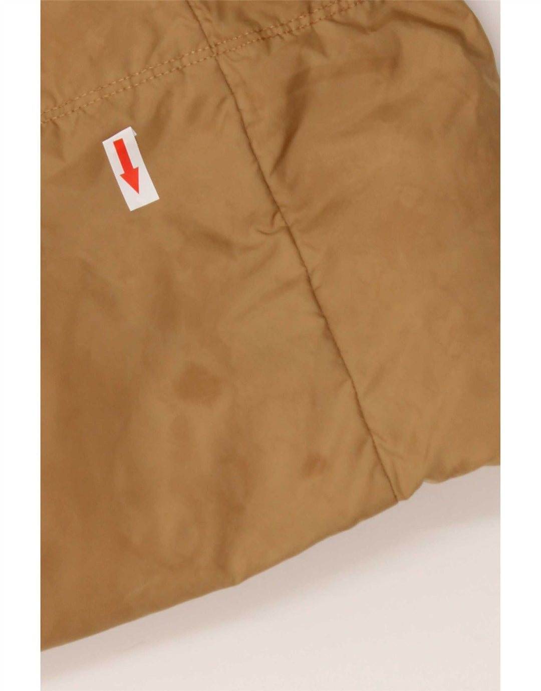 Cappotto imbottito con cappuccio da donna Tommy Hilfiger UK 10 piccolo poliestere marrone