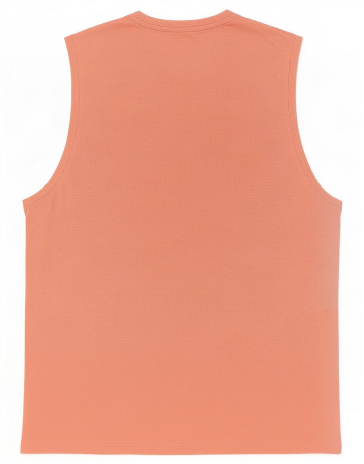 Canotta Nike Dri Fit Standard da uomo in poliestere marrone medio