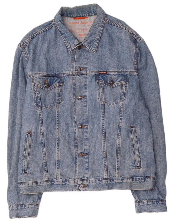 Giacca di jeans da uomo Carrera UK 44 2XL Cotone blu