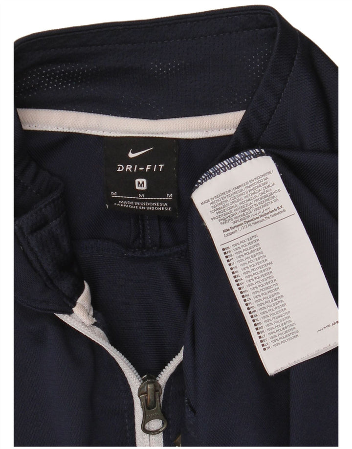 Giacca da tuta Nike Dri Fit da uomo, media, in poliestere blu navy