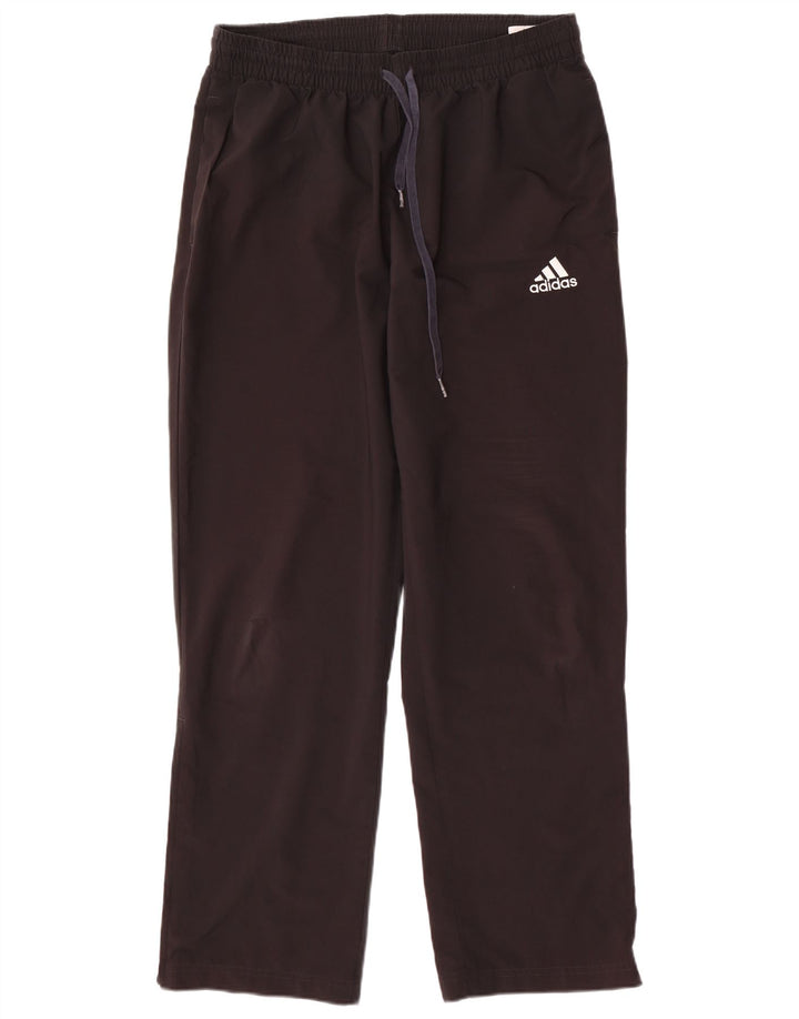 Pantaloni da tuta da uomo ADIDAS grandi neri in poliestere