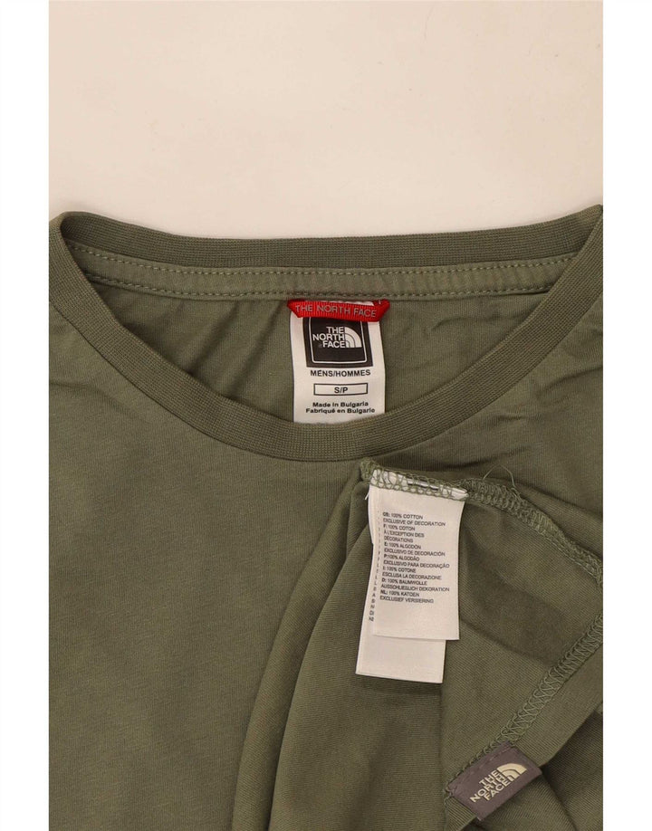 T-shirt da uomo The North Face Top Small in cotone verde