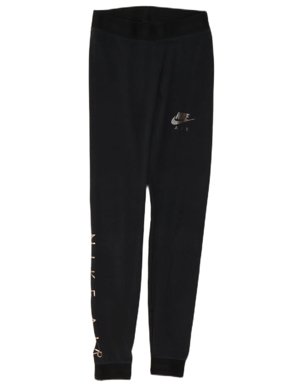 Leggings grafici da donna Nike UK 10 Small Black Colourblock