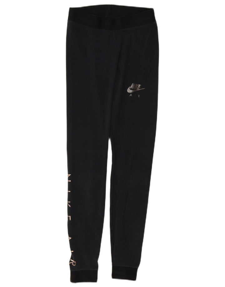Leggings grafici da donna Nike UK 10 Small Black Colourblock