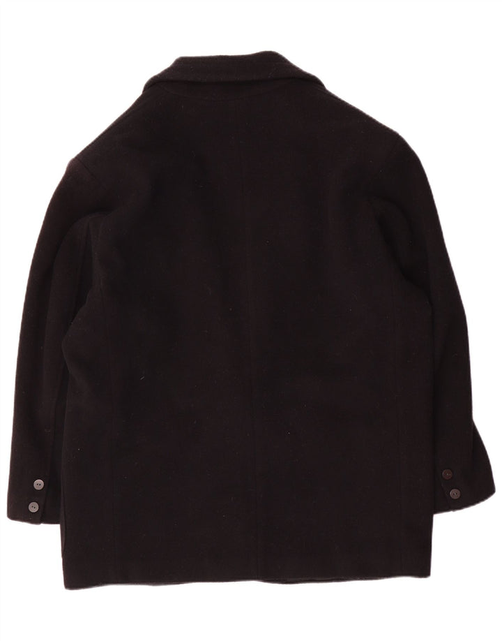 Giacca blazer oversize da donna a 2 bottoni Benetton IT 42 blu navy medio