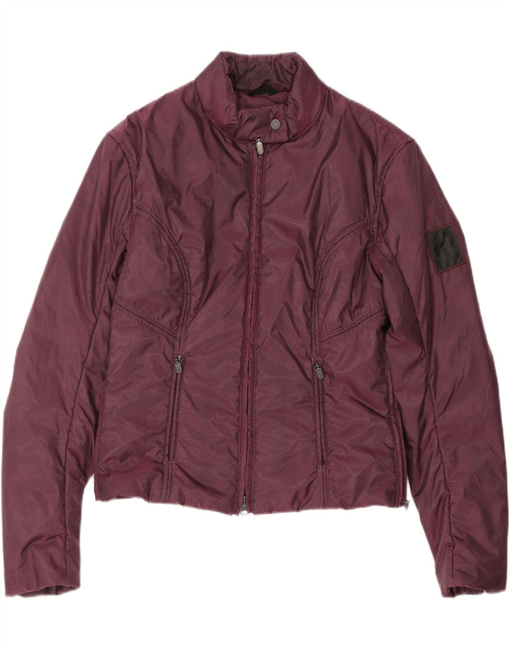 BELSTAFF Womens Padded Jacket IT 46 Large Purple Nylon Vintage Belstaff and Second-Hand Belstaff from Messina Hembry 