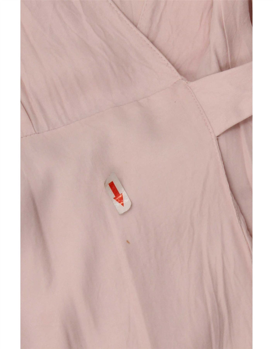 Abito a portafoglio da donna Zara UK 10 piccolo in viscosa rosa