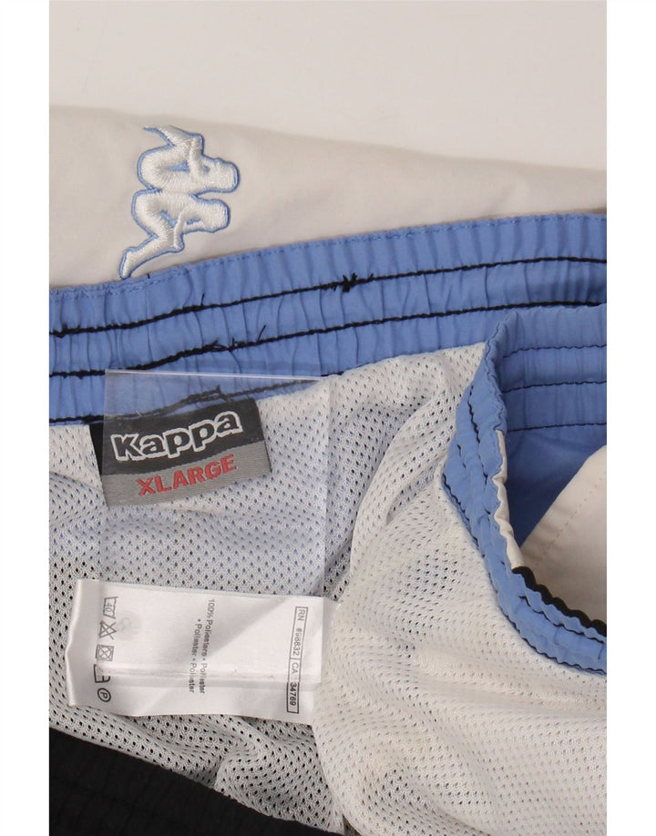 Pantaloncini sportivi da uomo KAPPA XL in poliestere color block multicolore