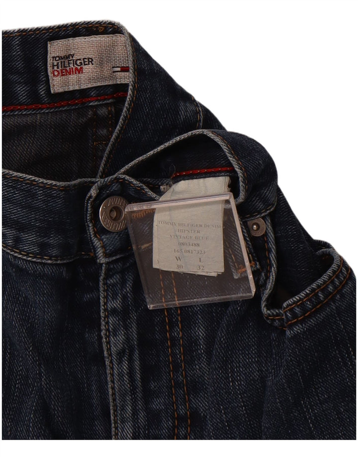 TOMMY HILFIGER Womens Bootcut Jeans W30 L32  Navy Blue Cotton