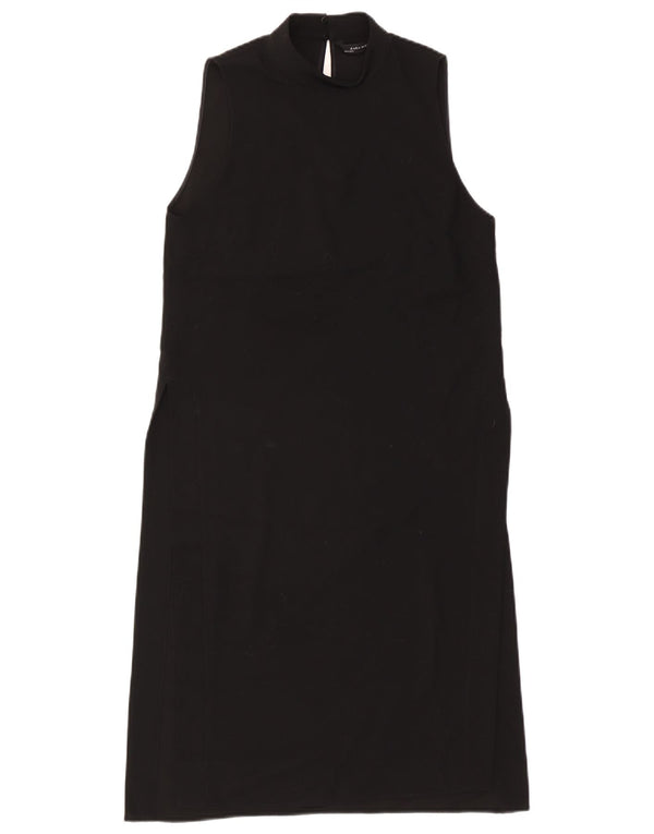Abito a trapezio senza maniche da donna Zara UK 10 piccolo nero