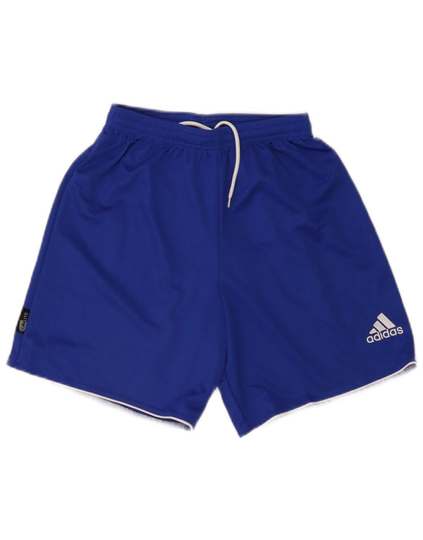 Pantaloncini sportivi ADIDAS da donna Climalite UK 6 XS blu poliestere