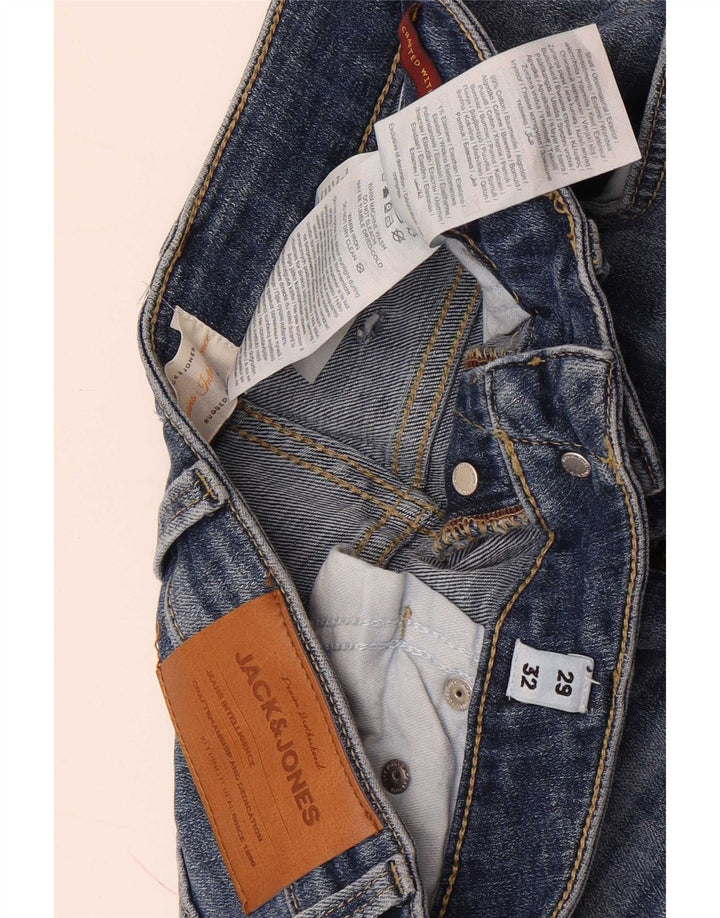 Jeans slim da uomo Jack & Jones W29 L32 cotone blu