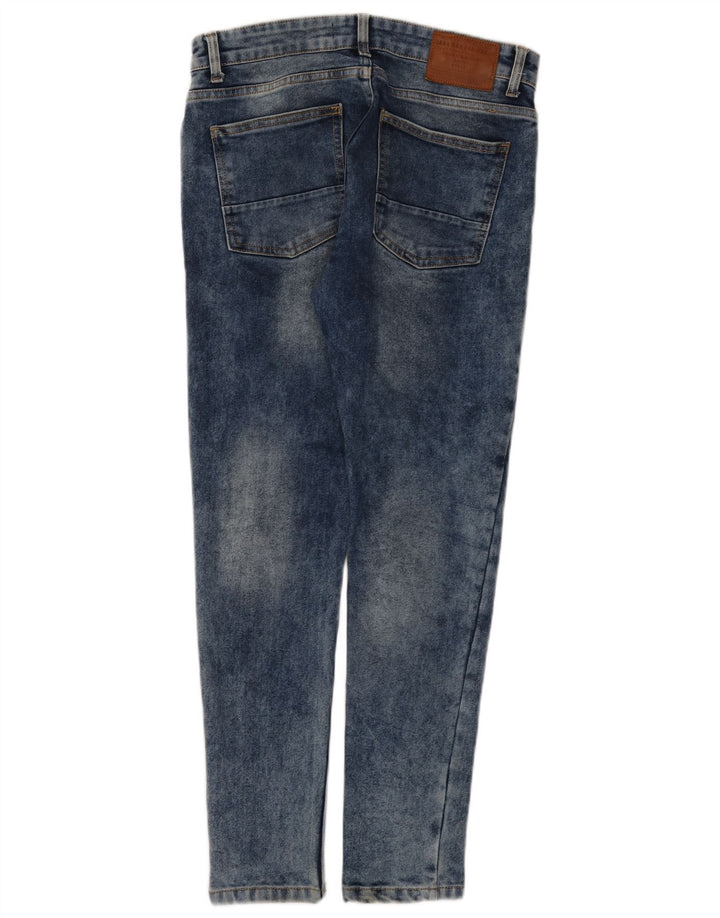Jeans slim da donna Zara W30 L29 Blu
