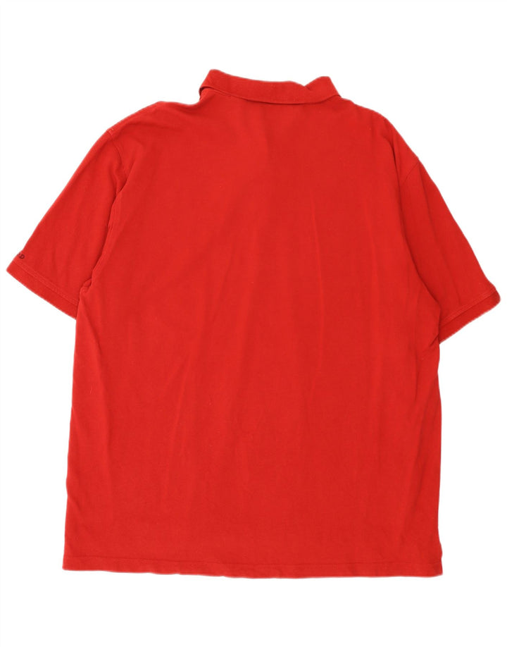 Polo da uomo Izod 2XL in cotone rosso