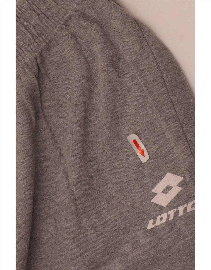 Pantaloni da tuta da uomo Lotto XL in cotone mélange grigio