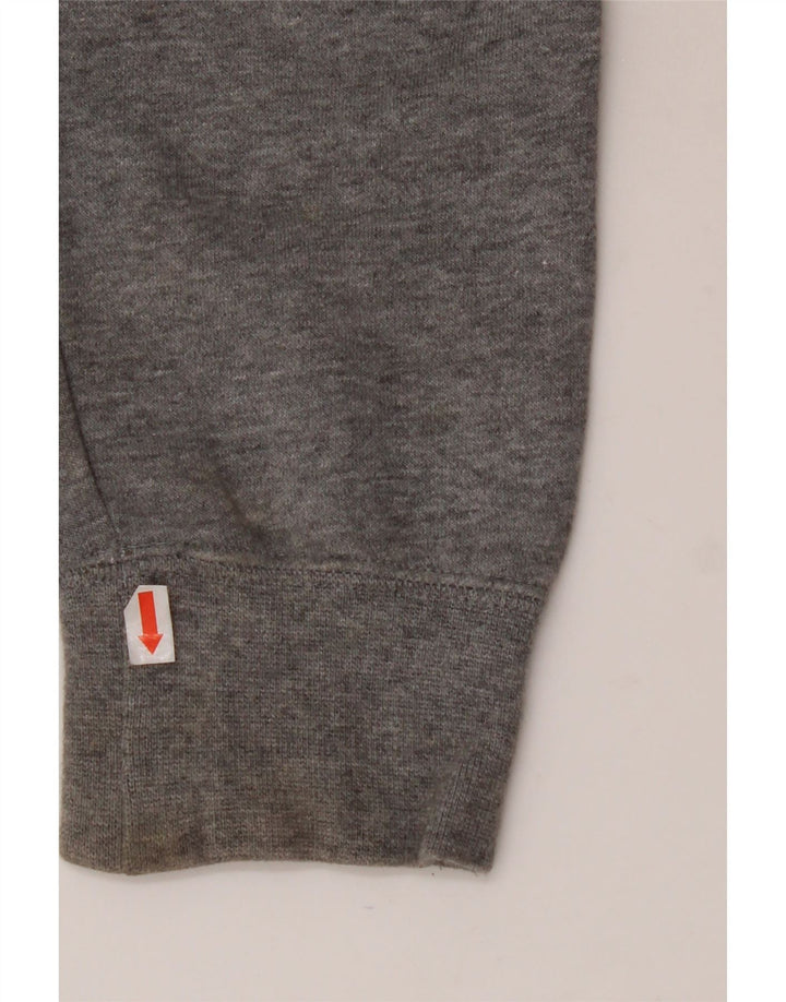 Felpa con cappuccio grafica NIKE per ragazzi 12-13 anni Large Grey Colourblock